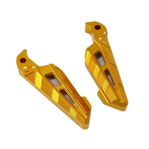 Repose-pieds passager XMAX 300 400 plaque alu haut de gamme