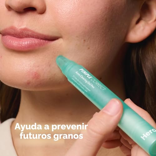Vista 5 de Hero Cosmetics Pimple Correct – Bolígrafo de Gel con Ácido Salicílico 2%