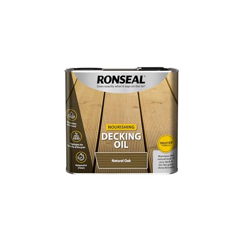 Ronseal Decking Oil Natural Oak 2.5L