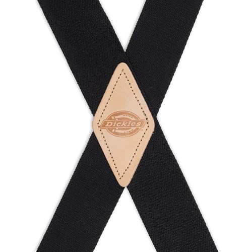 Image of Dickies Men's 1-1 /4 inch Solid Straight Clip Suspender - Adjustable Fit, Heavy-Duty Clips