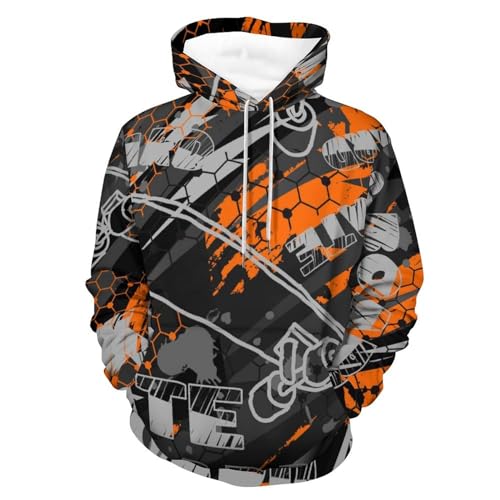 Sweatshirt pull pour homme femme UMENG, oubliez le froid durant vos sessions de planche à roulettes