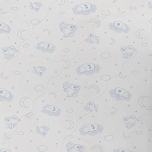 Serta Perfectsleeper Deluxe Crib Mattress Pad - 2 Pack – 100% Waterproof, Quilted Top, Fitted Protective Crib Mattress Pad, White #TOP2