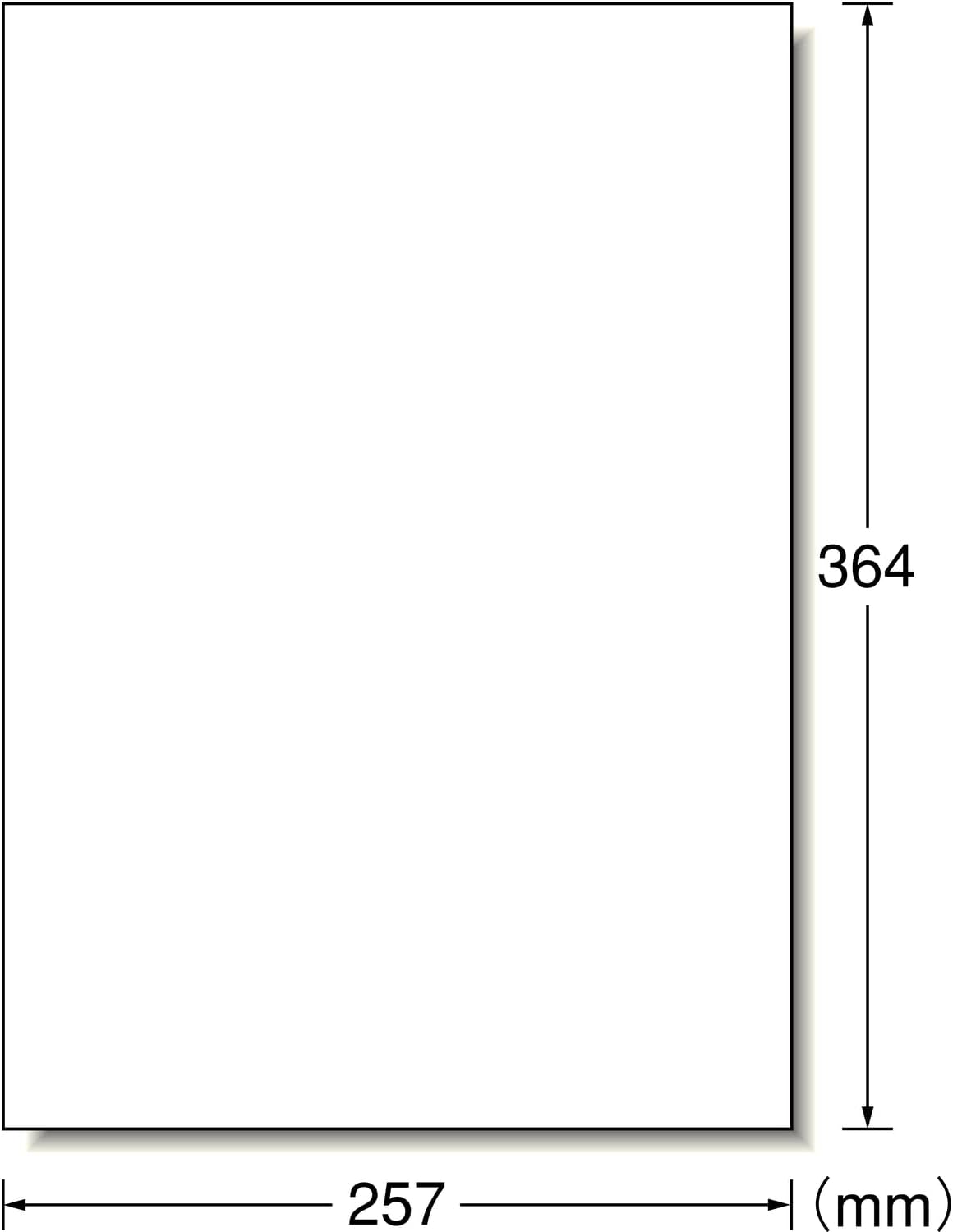 A-One Label Seal Laser B4 Uncut 100 Sheets 28432
