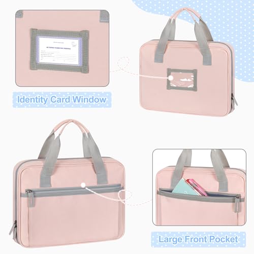 YARWO 2026 Upgraded Zipper Binder 3 Ring Bag with 3 Pack Pencil Pouches by Yarwo - Image 4