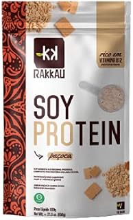 Soy Protein Paçoca Vegana Rakkau 600g