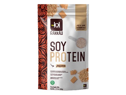 Soy Protein Paçoca Vegana Rakkau 600g