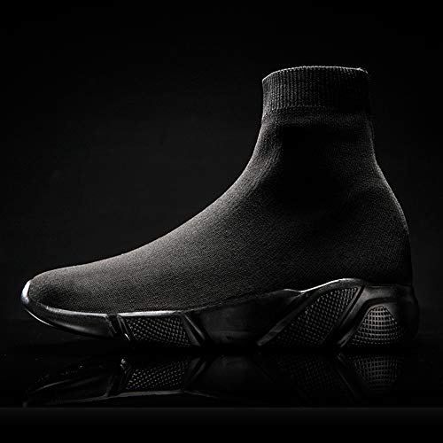 SUNROLAN Fashion Sneakers for Men Lightweight Athletic Running Shoes Breathable Walking Sock Shoes4