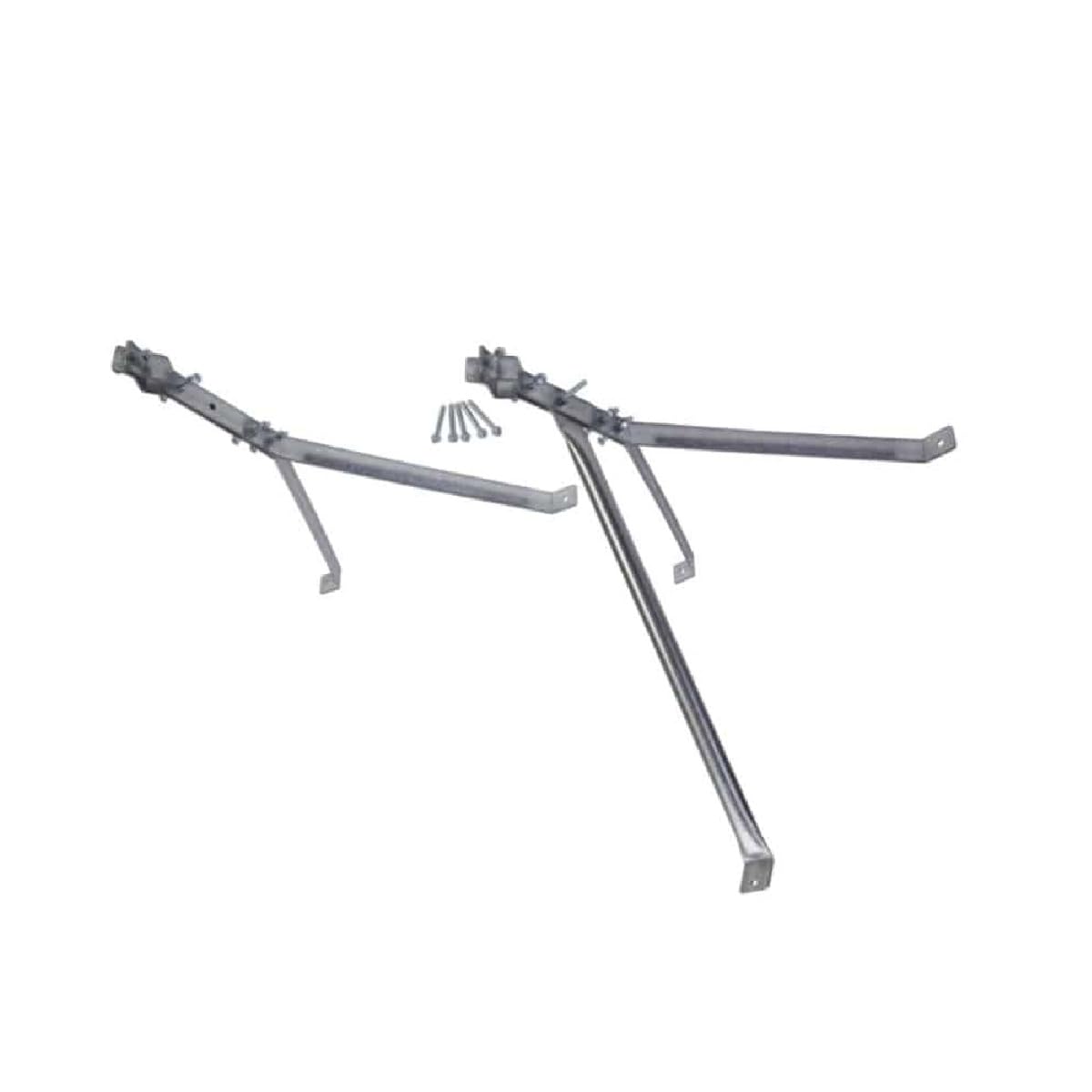 24" Stand Off Wall Mast Mount - Deluxe Y Style Extra 3rd Leg Support EZ 30-24