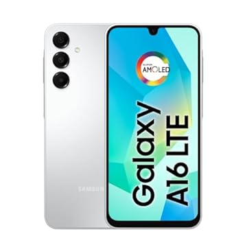 Celular Samsung Galaxy A16, 128GB + 4GB RAM, Câmera de até 50MP, Tela 6.7", NFC, IP54, Bateria 5000 mAh - Cinza