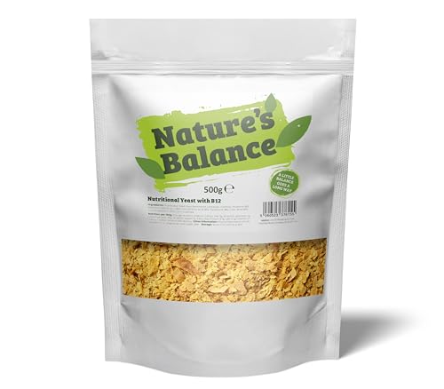 Nature's Balance Nutritional Yeast Flakes 500g with Vitamin B12