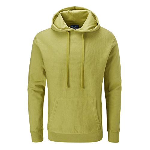 Charles Wilson Sudadera con Capucha de Peso Pesado (X-Large, Lime)