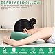 WDKXCN Massagekissen Kopf Loch, U-förmiges Massage Kopfstütze für Bett mit Kissenbezug, Gesichtskissen Massage Memorys-Schaum, Kopfkissen mit Loch für Spa Salons Schreibtische Tische Massagebett(Grün)