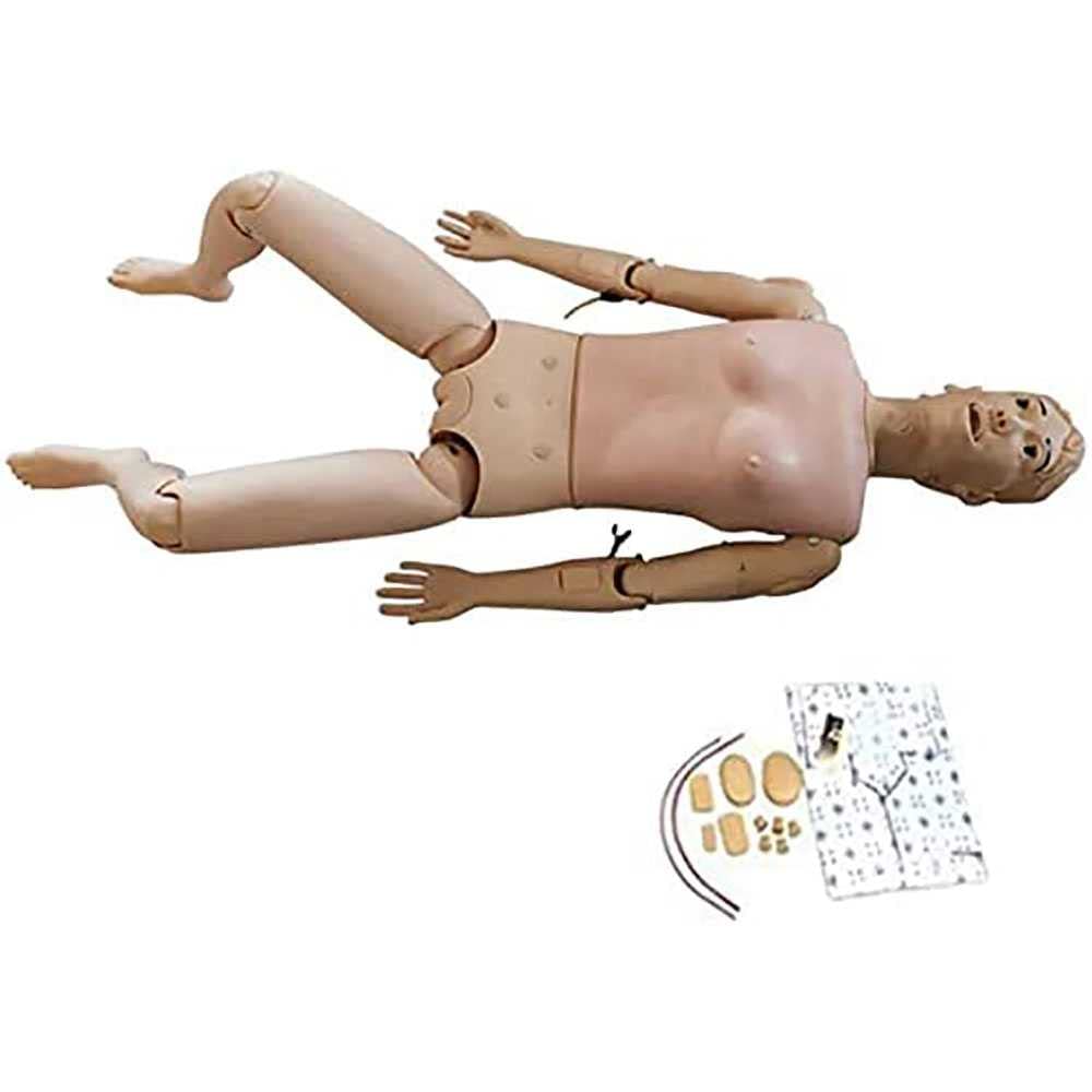 YNIYUJKL Patient Care Simulator Multi-Functional Anatomical Human Model Full Body Manikin For Patient Education And Teaching Research