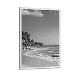 QOGDAF Lienzo fotográfico de Playa del Carmen para decoración de pared, pinturas para sala de estar, dormitorio, 60 x 90 cm