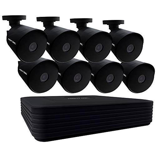 Night Owl CCTV Video Home Security Camera System with 8 Wired 1080p HD Indoor/Outdoor Cameras with Night Vision and 1TB Hard Drive by Night Owl - Used condition - US$330.23