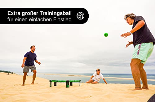 bamball extra Ersatzbälle (1 Trainingsball + 2 Spielbälle) - Roundnet Bälle - Ideal zum Training geeignet.