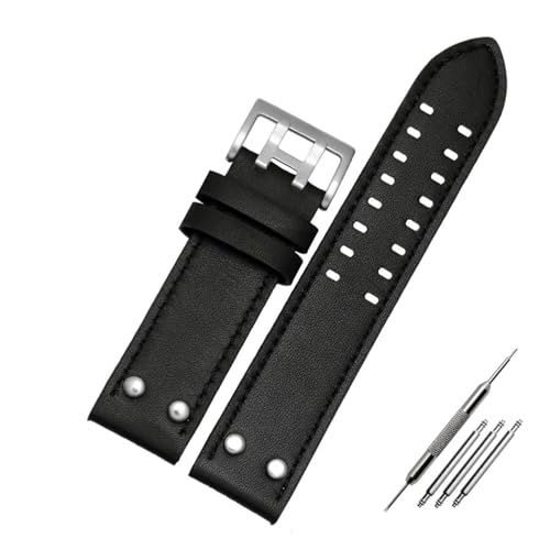 FYXT 20mm 22mm �{�v�r���v�o���h �n�~���g�� �J�[�L �t�B�[���h H760250 H77616533 �Ή� �r���v�o���h �X�g���b�v �{�^���o�b�N��(Black silver,22mm)