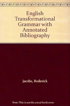 Hardcover English Transformational Grammar with Annotated Bibliography [Taiwanese_Chinese] Book