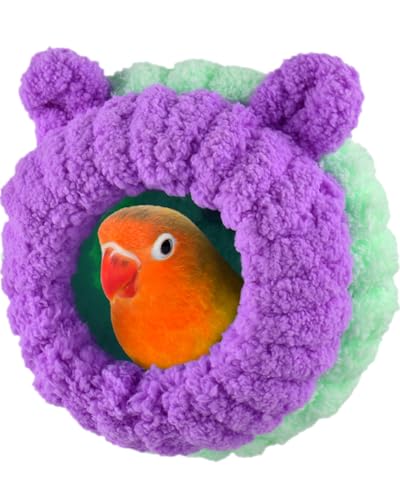 KATUMO Bird Nest, Conure Breeding Bed Parrotlet Snuggle Bed Lovebird Nest for Conure, Lovebird, Canary, Finch, Hamster (Less Than 5 inches Long)