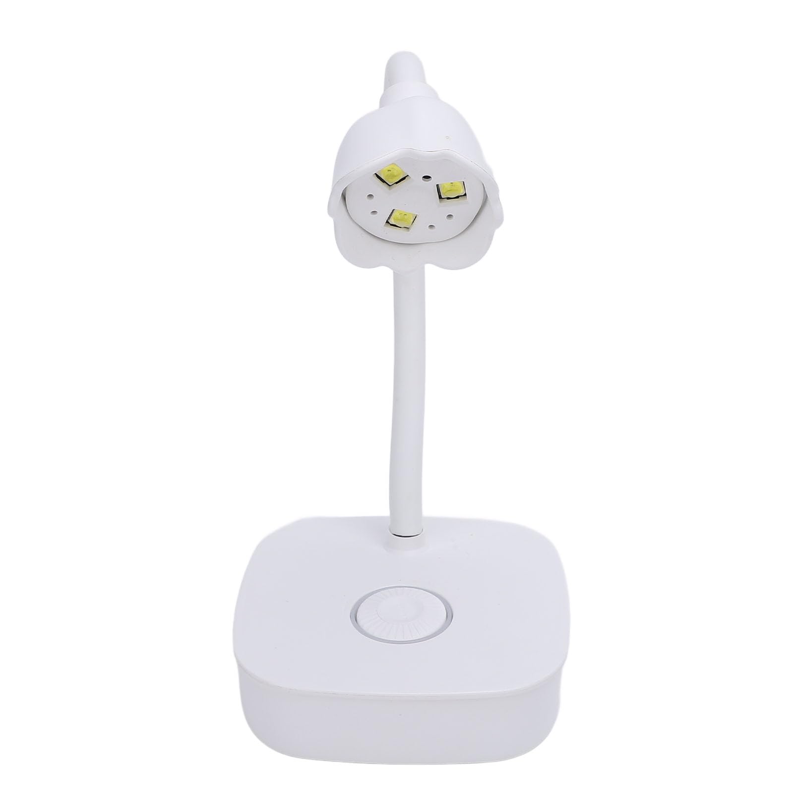 Gooseneck Nail Lamp Desktop Gooseneck Nail Light Efficiently Dries Nail Polish and Stickers for Nail Art Enthusiasts