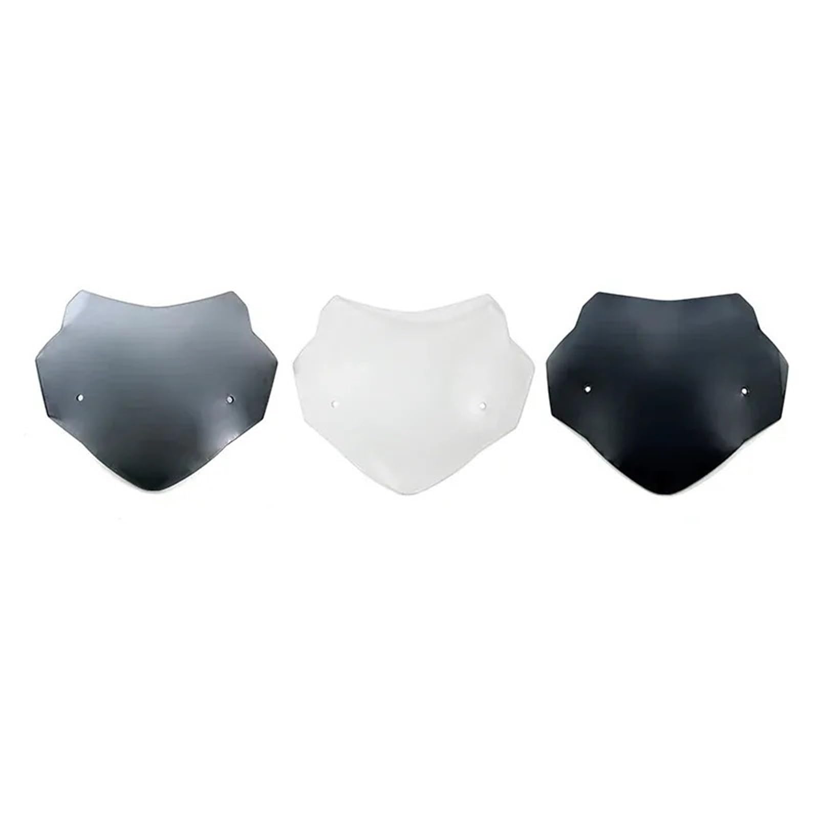 Pasuje do Suzuki SV650 SV 650 2016-2025 Akcesoria motocyklowe Szyba przednia Wiatroszczelna Deflektor szyby przedniej(Black)