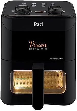 Fritadeira Elétrica Sem Óleo Air Fryer Red Vision Af450 4,5 Litro...