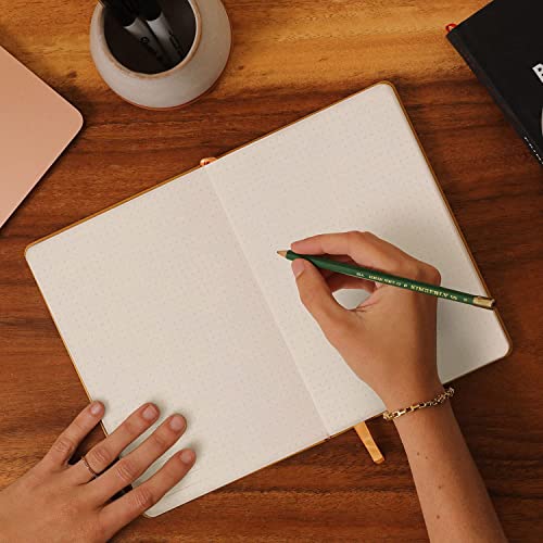 The Anecdote Daily Planner 2021-2022 – With The Anecdote Dotted Journal Notebook. Hard Cover, Dotted (Bullet), Thick 100 Gsm Paper (200 Pages), A5 Size: 8.3 Inches X 5.4 Inches. #TOP7