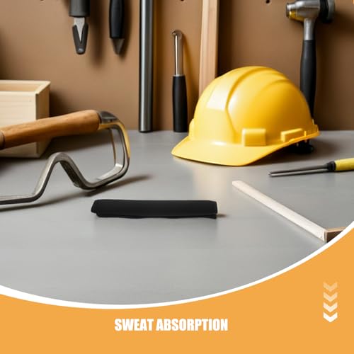 Bandas absorbentes para casco duro NUOBESTY y forro transpirable de algodón lavable 3