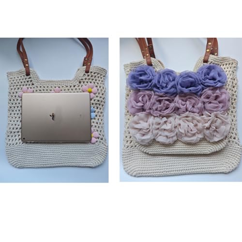 Bolso Tote de Playa Casual Vintage para Mujer miniatura 6