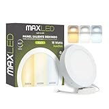 foco led embutido 18w sodimac 【Instalación Sencilla】Lámpara panel LED ultraplana (Φ225mm x 30mm). Conecta directo a AC 85V-265V, diseño voltaje amplio resiste redes eléctricas inestables, brindando funcionamiento estable, fiable y vida útil extendida