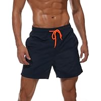 Kfnire Bañador Hombre Secado Rápido Bañadores Hombre Traje de Baño Estilo Básico Bañadores para Hombre
