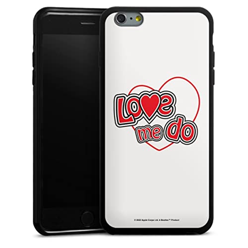 DeinDesign Coque en Silicone Compatible avec Apple iPhone 6 Plus Étui Silicone Coque Souple Love Me Do The Beatles Musique - Les Beatles, Paul McCartney, John Lennon, RIngo Starr, George Harrison DeinDesign Coque en Silicone Compatible avec Apple iPhone 6 Plus Étui Silicone Coque Souple Love Me Do The Beatles Musique
