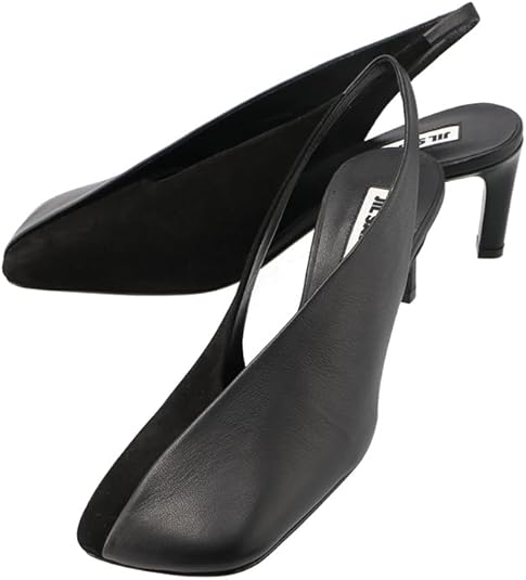 Amazon | [ジルサンダー] パンプス スクエアトゥ レザー