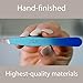 Zizzili Basics Tweezers - Limited Edition Aqua Ombré Slant Tweezer - Best Tweezers for Eyebrow, Hair Removal and Your Precision Needs