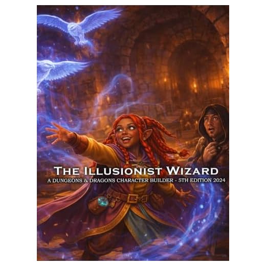 Illusionist Wizard Character Builder for D&D 5E 2024: Class and Sub-Class Features, Action Economy, Wizard Spell List & More