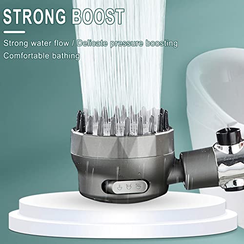High Pressure Handheld Showerhead, 3-Modes Adjustable Showerhead With Filter, Anti-Clog Angle-Adjustable Shower Sprinkler, For Elders Kids Pets Cleaning #TOP5