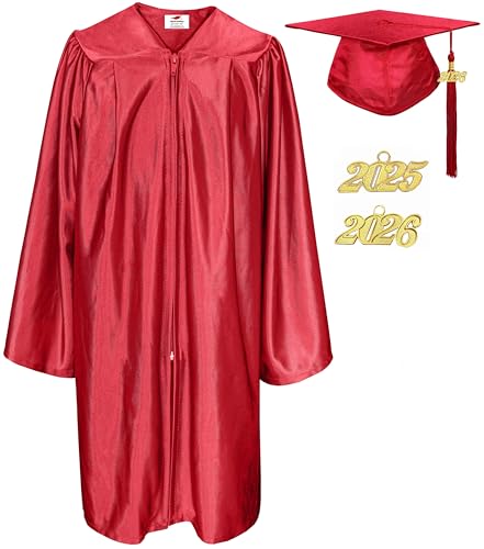 MyGradDay Shiny Kindergarten & Preschool Graduation Gown Cap Tassel 2026 & 2025 Charm