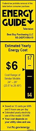 Insignia Voice Remote with Alexa, showing power, microphone, navigation, volume, and app shortcut buttons.