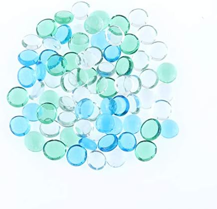 Mipruct Vase Filler,Colorful Crystal,Stone Gem for Garden,Decorative Glass Beads,Glass Gem in Vase,0.75LB-Approx (Light Mix)…