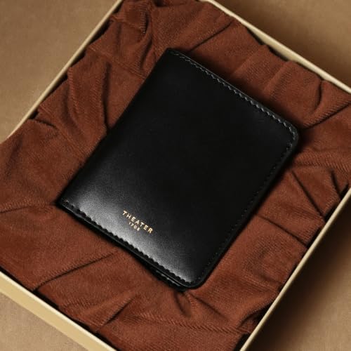 Image of Theater 1705 Men's Wallet | Slim Faux Leather Bi-Fold Wallet for Men with Multiple Card Slots & Cash Compartments | Everyday Minimal Wallet