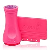 Los diseños Konad copian y se aplican en las uñas con mucha facilidad y rapidez sin necesidad de ser profesional de las uñas utilizando Esmalte especial Konad Original.