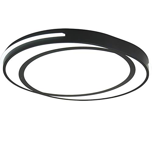 Luminaire de salle de bain rond et grand plafonnier blanc anti zones d ombre