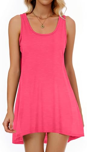 Image of Swimsuit Coverup for Women Bikini Sleeveless Beach Bathing Suit Cover Up