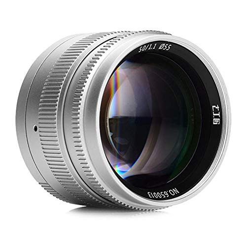 Amazon | 7artisans 50mm F1.1 Fixed Mount Lens for Leica M Leica M