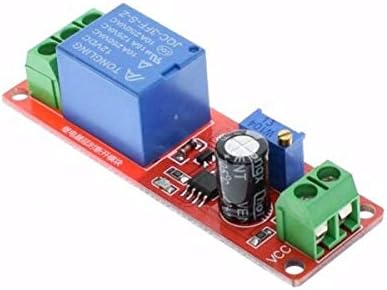 12 V Timer Delay Switch Relay Module with NE555 Car Oscillator
