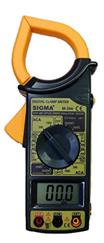 Image of Sigma Instruments Digital AC Clamp Meter, Current Upto 1000 A AC