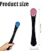 Sponge Back Applicator Color Random Lotion Applicator Brush Cream Back (Black, 2Pcs)
