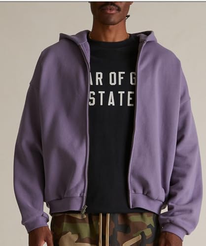 Essentials - Fear Of God Heavyweight Fleece Full Zip Hoodie3