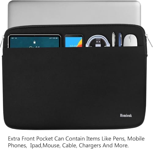 Image of Laptop Case 15 inch,Shockproof Protective Travel Bags with Accessory Pocket