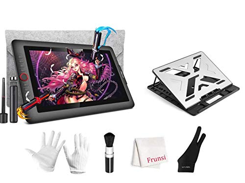 XP-Pen Artist15.6 Pro 15.6 Inch Drawing Monitor Graphics Pen Display Full-Laminated Drawing Tablet Screen with Adjustable Drawing Tablet Stand